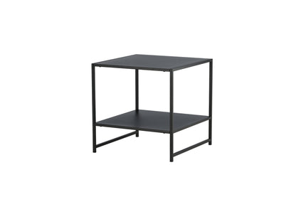 Staal sengebord - 50 × 50 cm - sort - billede 8