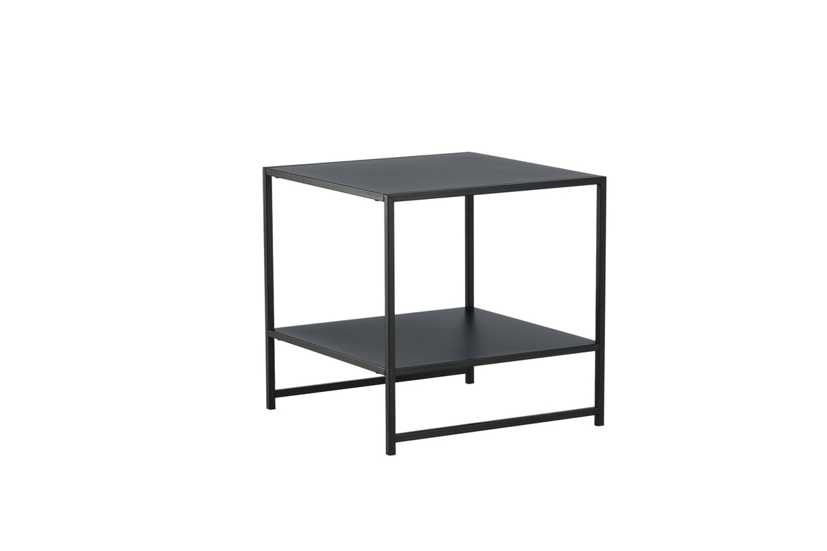 Staal sengebord - 50 × 50 cm - sort - billede 9