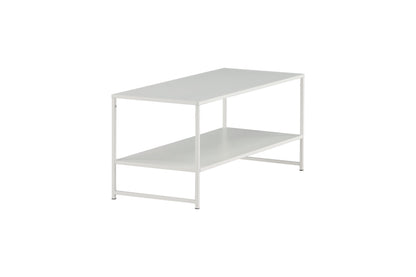 Staal sofabord - 102 × 43 cm - hvid - billede 11