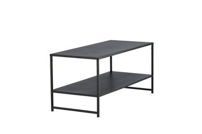 Staal sofabord - 102 × 43 cm - sort - billede 11