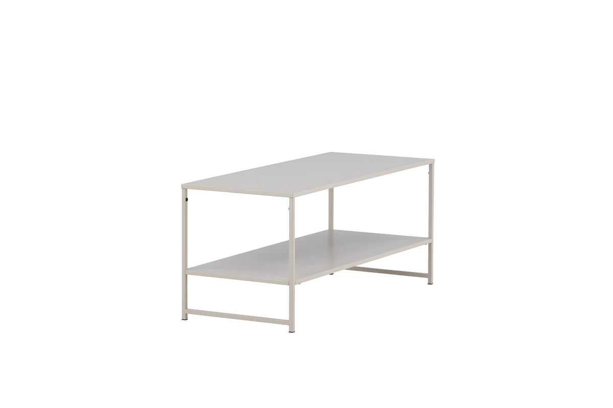 Staal sidebord - 102 × 43 cm - beige - billede 11