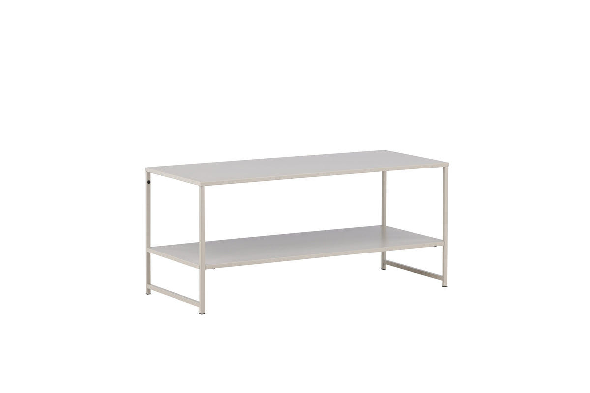 Staal sidebord - 102 × 43 cm - beige - billede 12