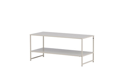 Staal sidebord - 102 × 43 cm - beige - billede 2