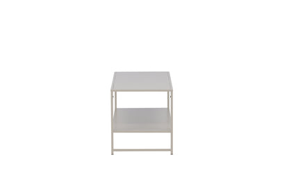 Staal sidebord - 102 × 43 cm - beige - billede 4