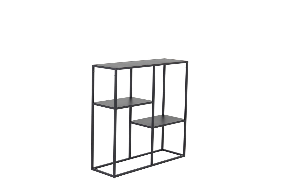 Staal Reol Sort