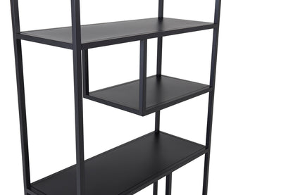 Staal Reol Sort