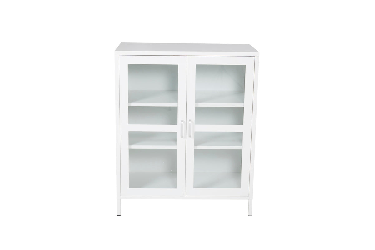 Acero Vitrineskab 43 x 97 x 80 Hvid