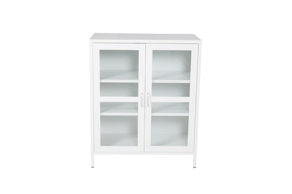Acero Vitrineskab 43 x 97 x 80 Hvid