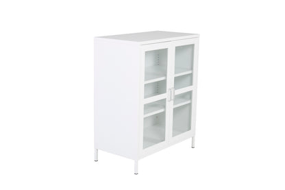 Acero Vitrineskab 43 x 97 x 80 Hvid