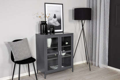 Acero Vitrineskab 43 x 97 x 80 Lysgrå