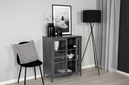 Acero Vitrineskab 43 x 97 x 80 Lysgrå