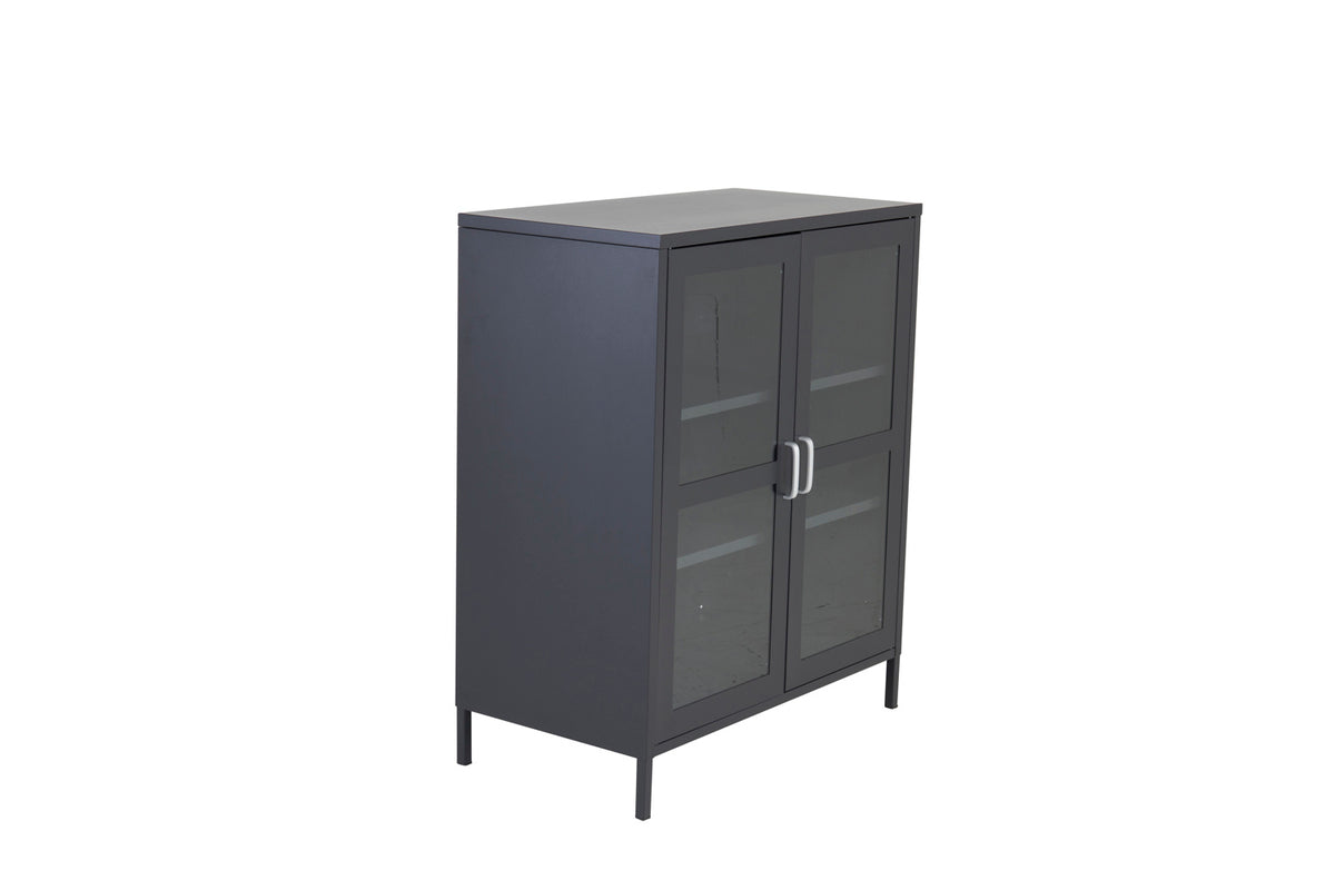 Acero Vitrineskab 43 x 97 x 80 Sort