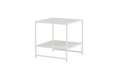 Staal sengebord - 50 × 50 cm - hvid - billede 11