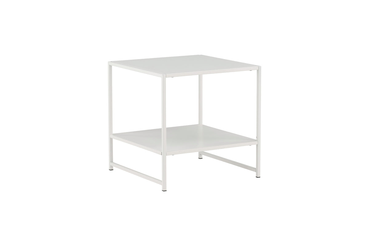 Staal sengebord - 50 × 50 cm - hvid - billede 12