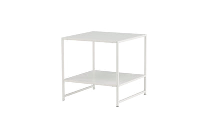 Staal sengebord - 50 × 50 cm - hvid - billede 8