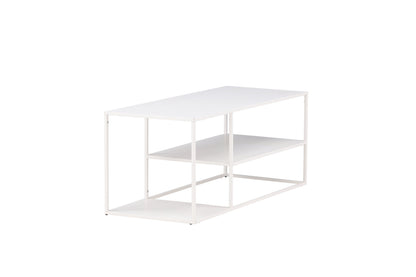 Staal sofabord - 120 × 50 cm - hvid - billede 11