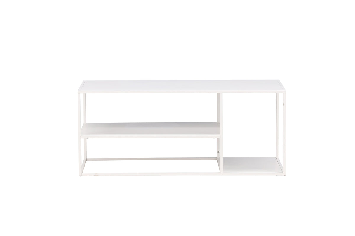 Staal sofabord - 120 × 50 cm - hvid - billede 7