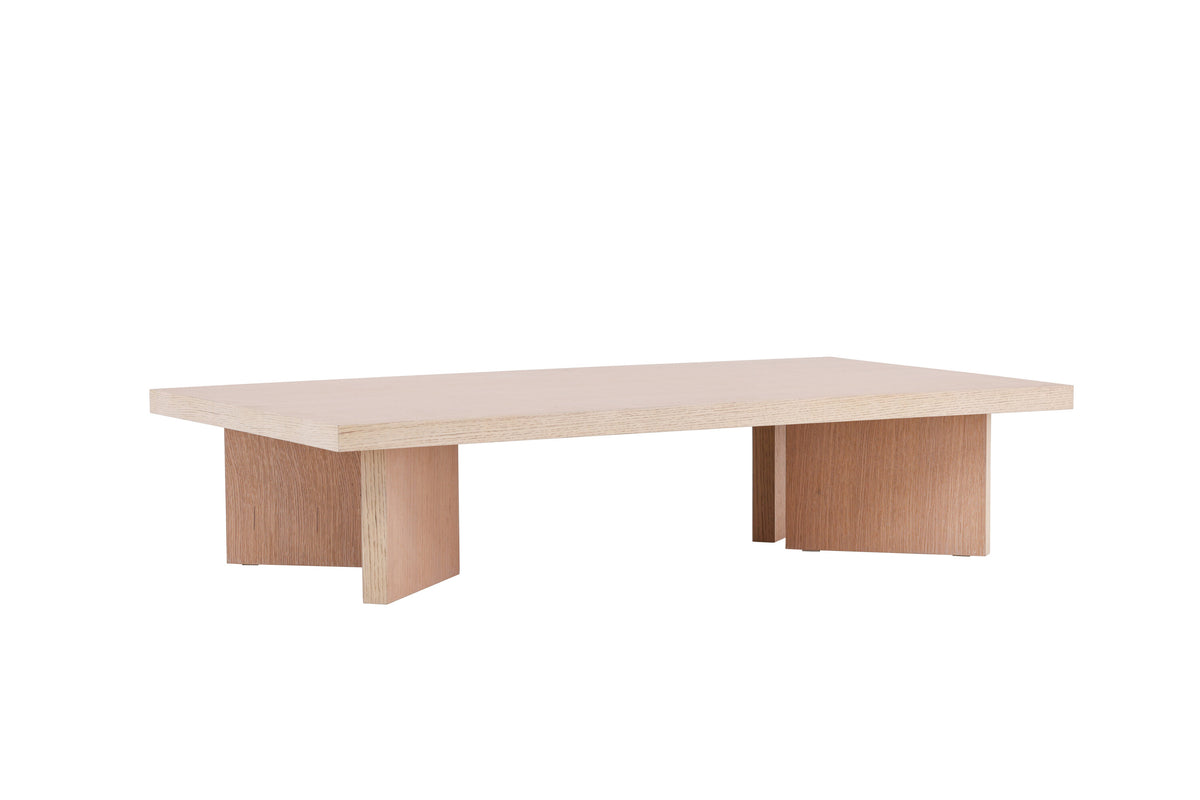 Bassholmen sofabord - 140 × 80 cm - hvidpigmenteret - billede 13