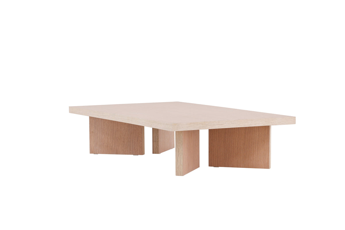 Bassholmen sofabord - 140 × 80 cm - hvidpigmenteret - billede 10
