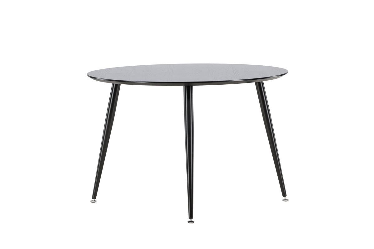 Dipp rundt spisebord - Ø115 cm - sort - billede 20