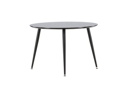 Dipp rundt spisebord - Ø115 cm - sort - billede 20
