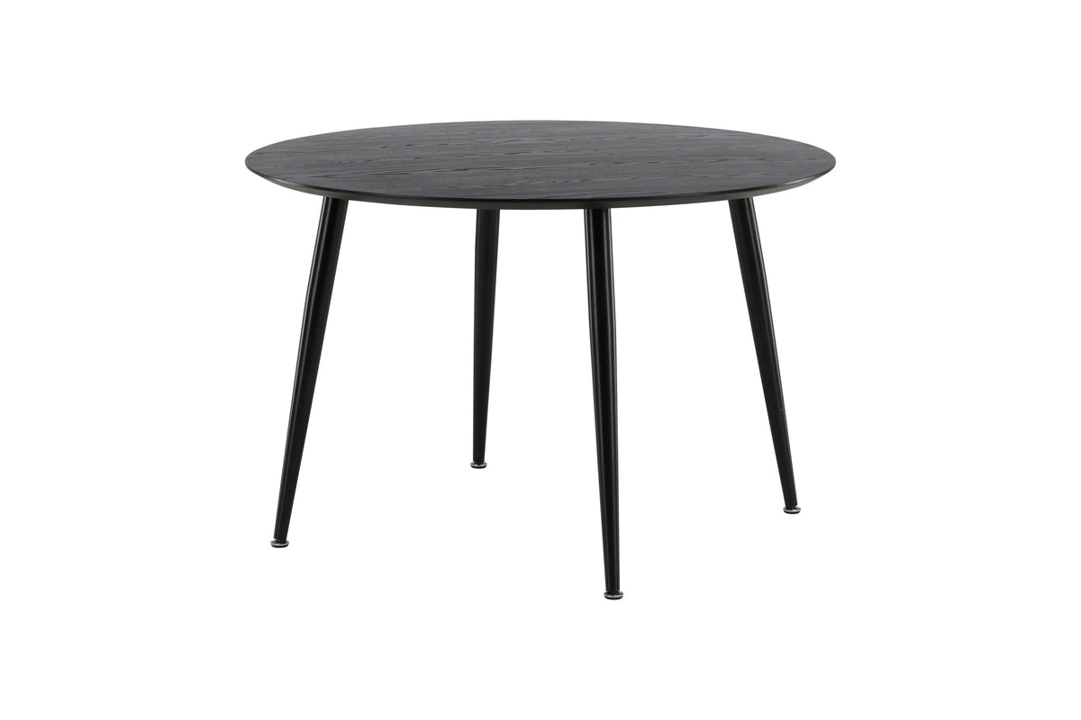 Dipp rundt spisebord - Ø115 cm - sort - billede 21