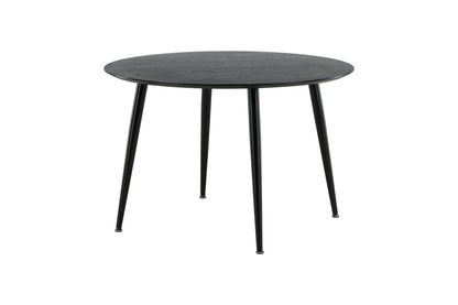 Dipp rundt spisebord - Ø115 cm - sort - billede 21