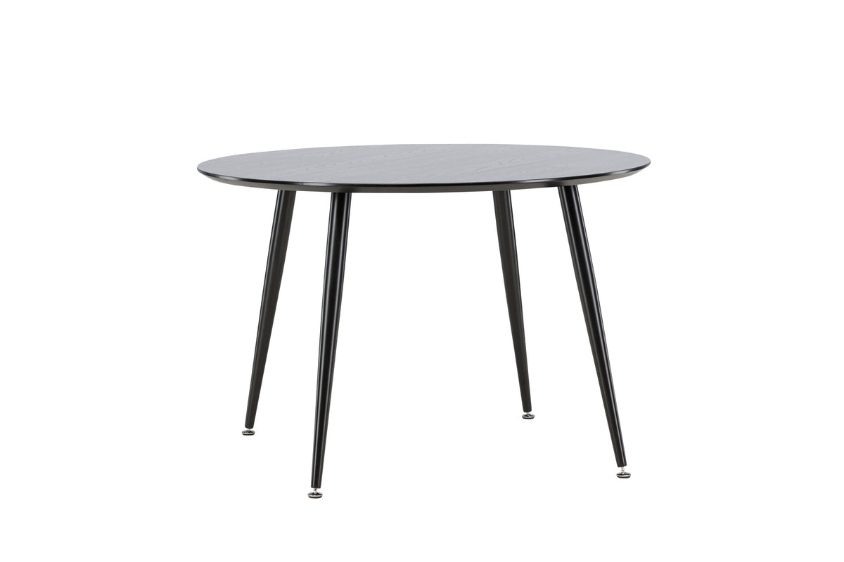 Dipp rundt spisebord - Ø115 cm - sort - billede 22