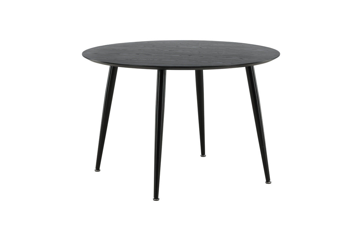 Dipp rundt spisebord - Ø115 cm - sort - billede 23