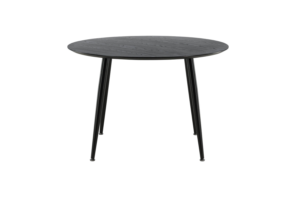 Dipp rundt spisebord - Ø115 cm - sort - billede 13