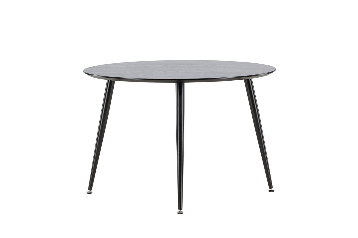 Dipp rundt spisebord - Ø115 cm - sort - billede 14