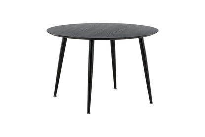 Dipp rundt spisebord - Ø115 cm - sort - billede 17