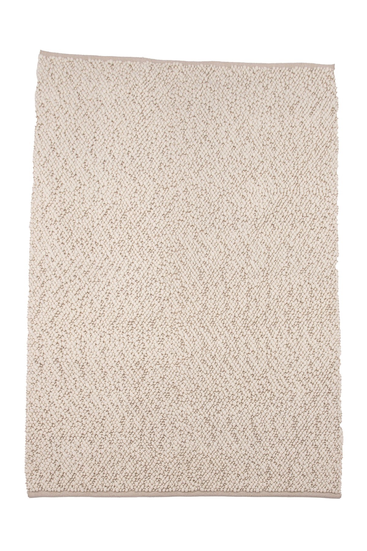 Jajru gulvtæppe - 300 × 200 cm - hvid - billede 6