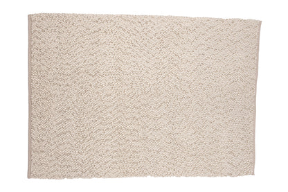 Jajru gulvtæppe - 300 × 200 cm - hvid - billede 1