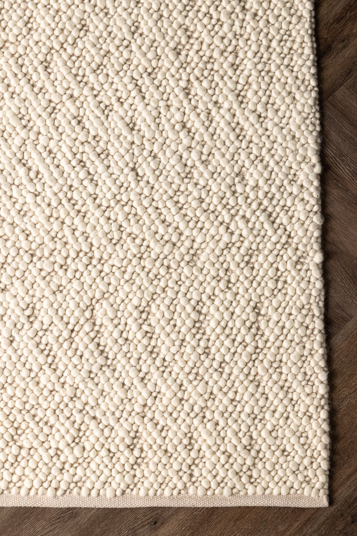 Jajru gulvtæppe - 300 × 200 cm - hvid - billede 9