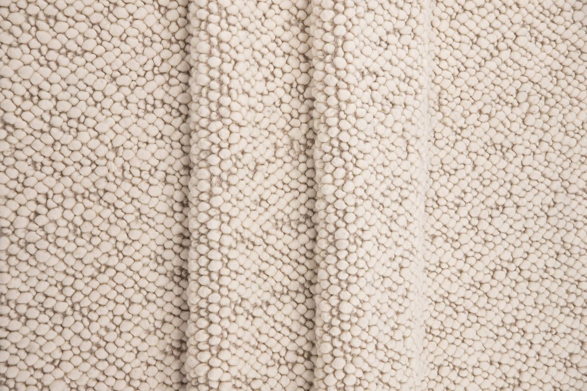 Jajru gulvtæppe - 300 × 200 cm - hvid - billede 5