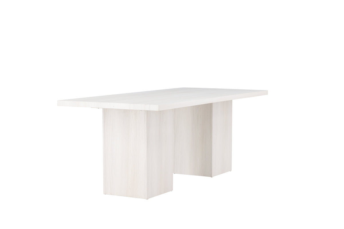 Olga spisebord - 200 × 90 cm - hvid - billede 2
