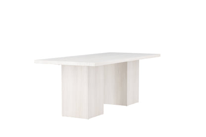 Olga spisebord - 200 × 90 cm - hvid - billede 2