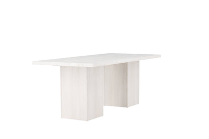 Olga spisebord - 200 × 90 cm - hvid - billede 8