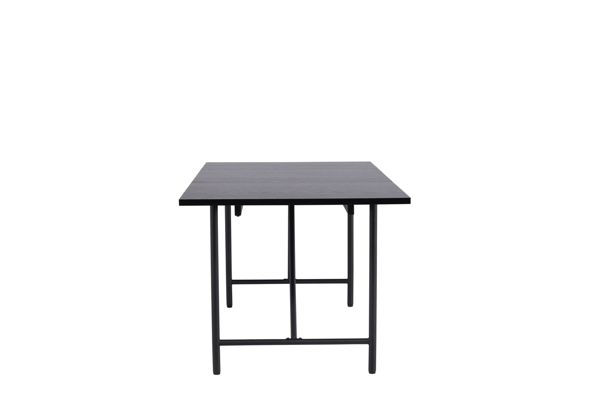 Astrid spisebord - 200 × 90 cm - sort - billede 10