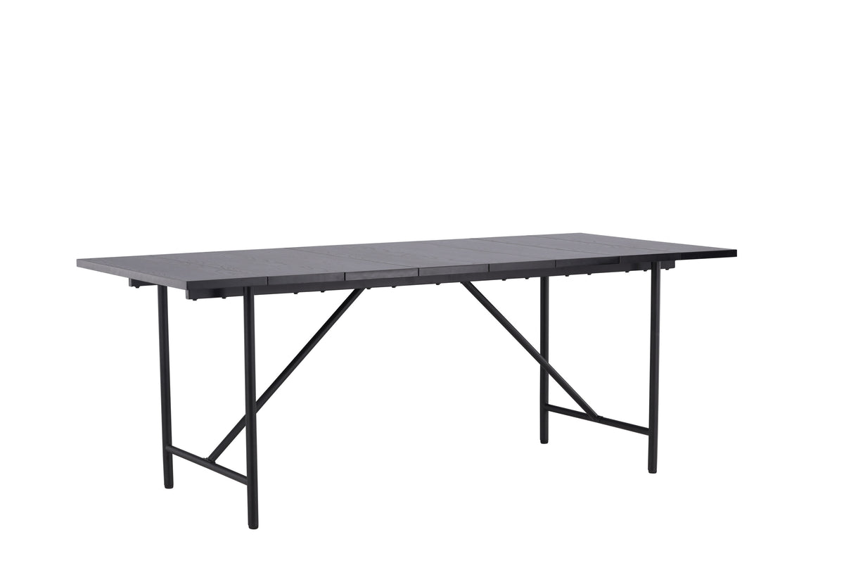 Astrid spisebord - 200 × 90 cm - sort - billede 12