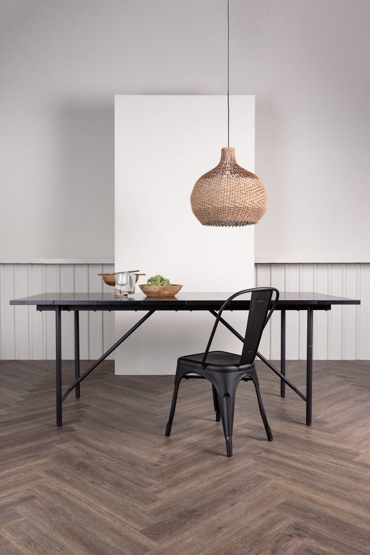 Astrid spisebord - 200 × 90 cm - sort - billede 16