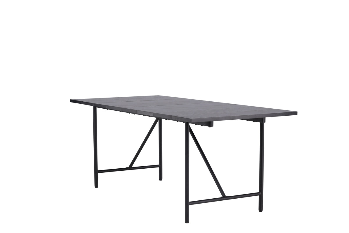 Astrid spisebord - 200 × 90 cm - sort - billede 3
