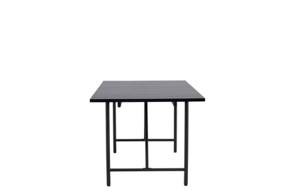 Astrid spisebord - 200 × 90 cm - sort - billede 4
