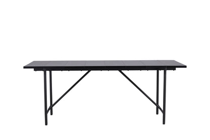 Astrid spisebord - 200 × 90 cm - sort - billede 7