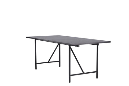 Astrid spisebord - 200 × 90 cm - sort - billede 9