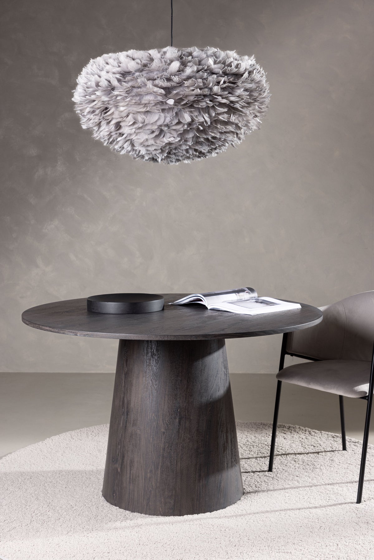 Lanzo rundt spisebord - Ø120 cm - mokka - billede 17