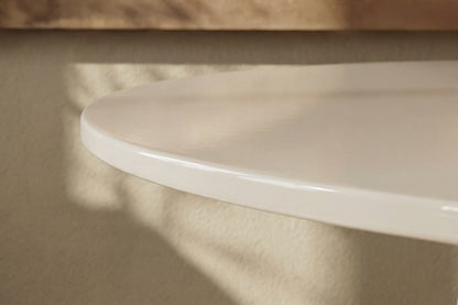 Lanzo rundt spisebord - Ø120 cm - beige - billede 5