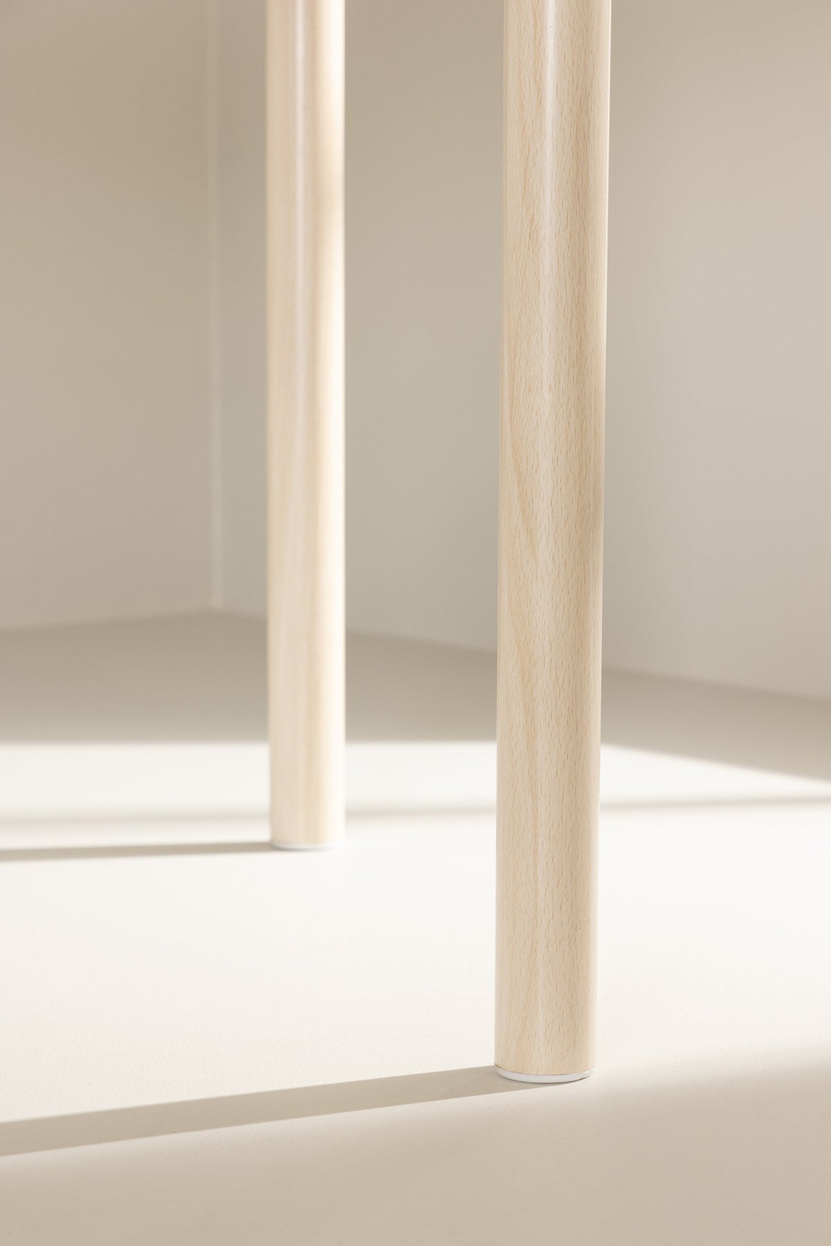 Andy ovalt spisebord - 180 × 90 cm - hvidpigmenteret - billede 19