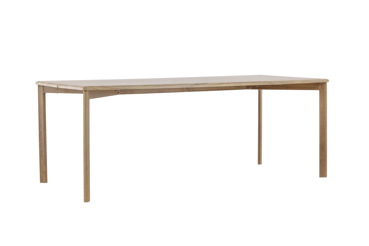 Damon spisebord - 200 × 90 cm - hvidpigmenteret - billede 13